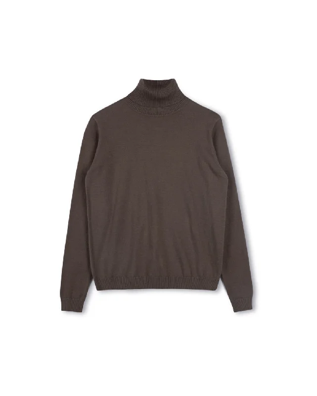 Stock Up Collective Flat Knit Turtleneck