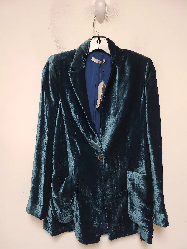 Weekend Deals That Amaze Blazer By Mng In Teal, Size: Xs