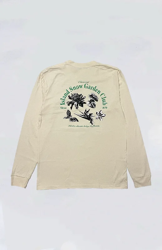 Price Meltdown Island Snow Hawaii - IS Garden Club Premium Heavyweight L/S Tee