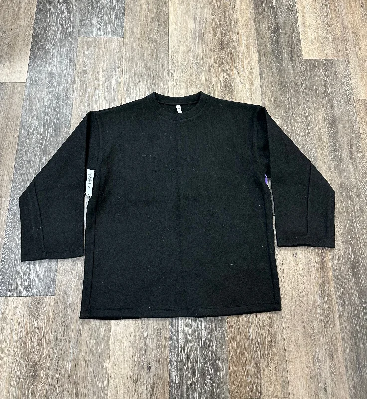 Weekend Bargains to Relish Top Long Sleeve By The Group Babaton In Black, Size: M