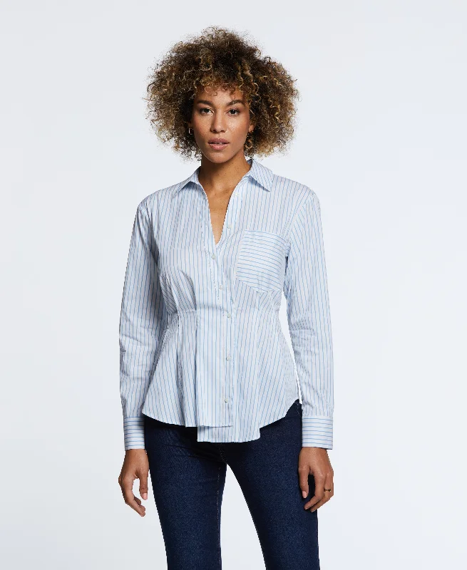 Weekend Offers That Tempt Petite Size Asymmetrical Wrap Button Up Top