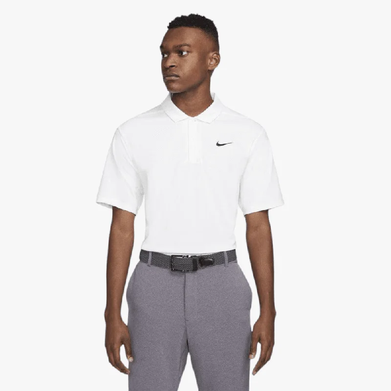 Markdowns Nike Mens Df Essential Short Sleeve Golfer White