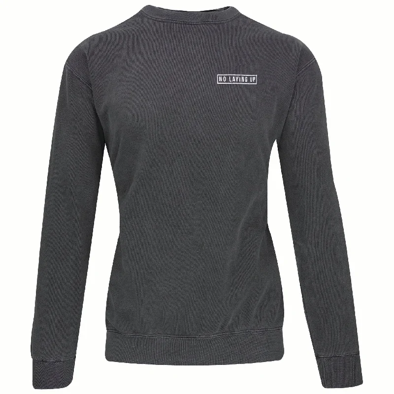 No Laying Up Minimalist Crew Neck | Charcoal