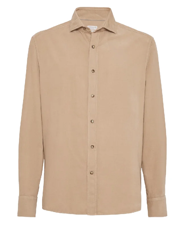 Camel Corduroy Sportshirt