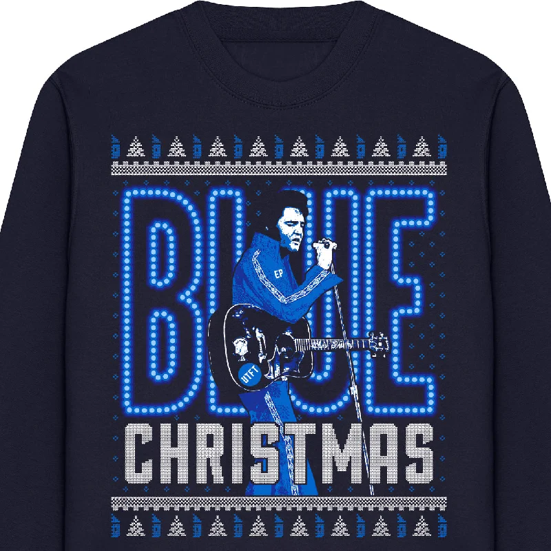Weekend Discounts Worth Grabbing The King Blue Christmas Sweatshirt
