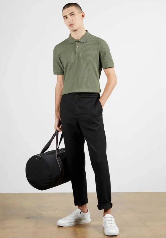 Must-Have Deals Ted Baker Fushon Waffle Polo Shirt, Khaki