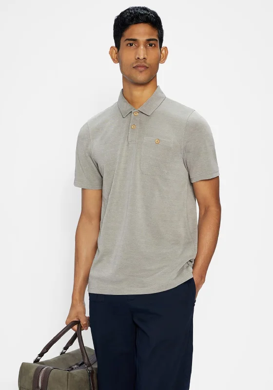 Amazing Value Ted Baker Hawka Short Sleeve Polo Shirt, Olive