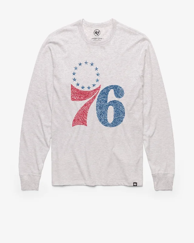 PHILADELPHIA 76ERS PREMIER '47 FRANKLIN LONG SLEEVE TEE