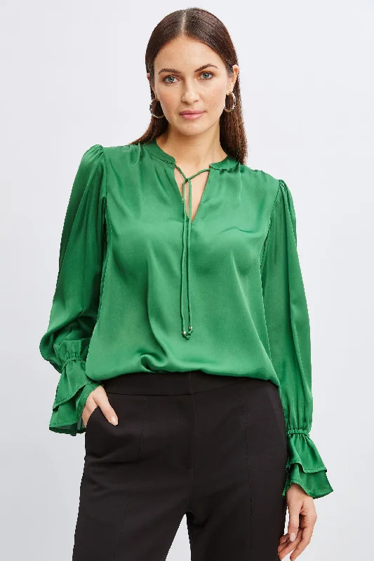 Sale Event T-Tahari Airflow Tie Shirt