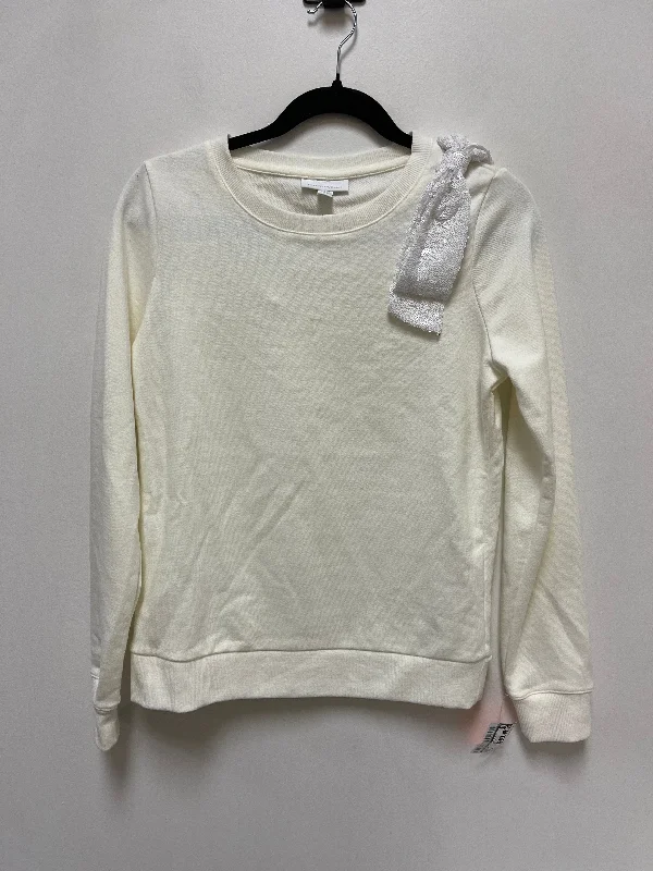 Unmissable Sale Sweater By Charter Club In Cream, Size: S