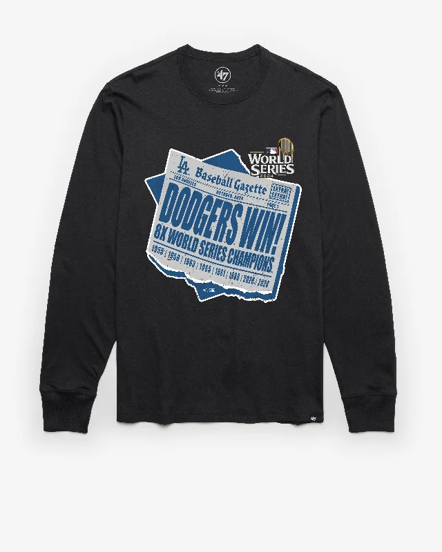 LOS ANGELES DODGERS 2024 WORLD SERIES CHAMPIONS '47 FRANKLIN LONG SLEEVE TEE