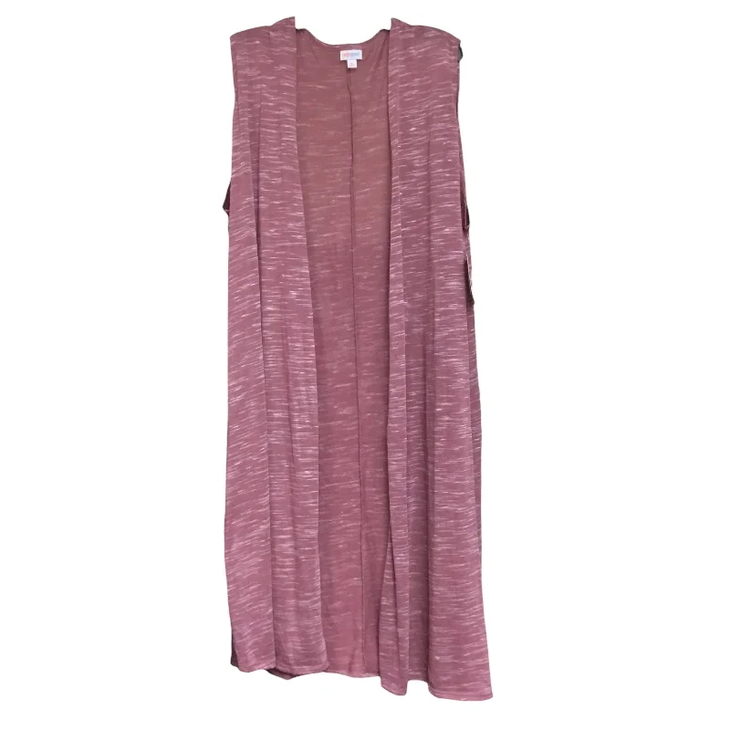 Weekend Offers That Thrill Cardigan By Lularoe In Pink, Size: Xl