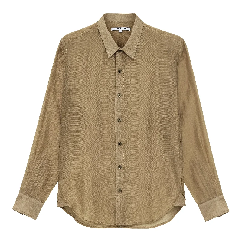 Best Choice HOLIDAY EXCLUSIVE- Antique Brass Tencel Voile Lowell Shirt
