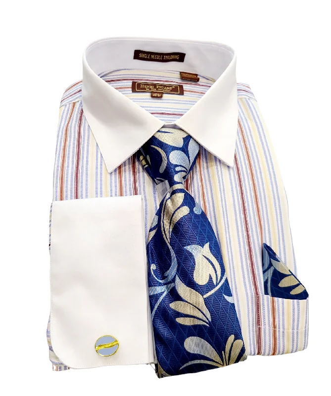 Price Drop Henri Picard Dress Shirt Set