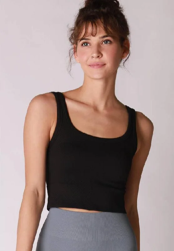 Exclusive Weekend Offers Inside Chevron Ribbed Crop Top