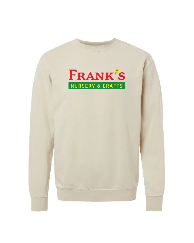 Vintage Frank's Nursery & Crafts Crewneck Sweatshirt- Natural