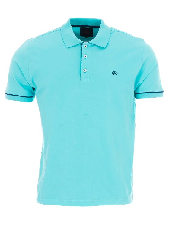Final Markdown Andre Naples Polo Shirt, Aqua