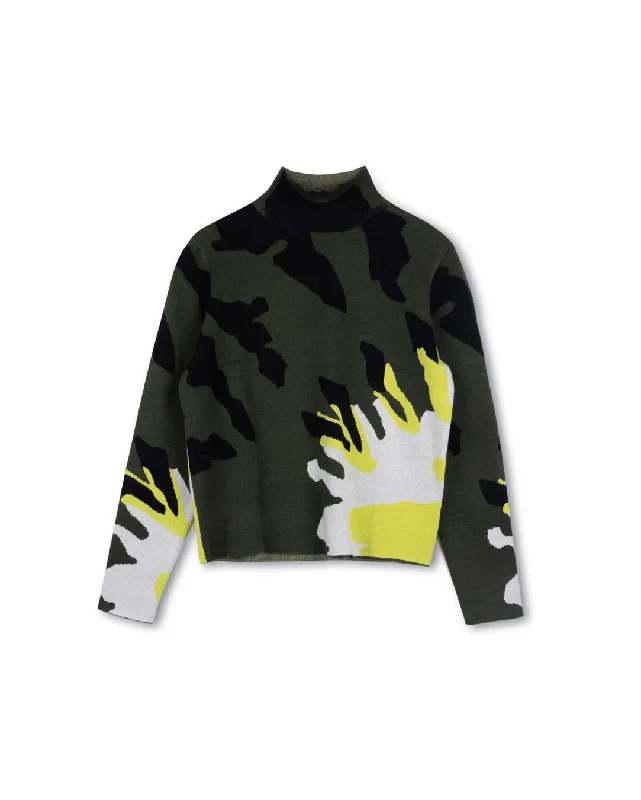 Weekend Bargains Just for You Splattered Detailed Top