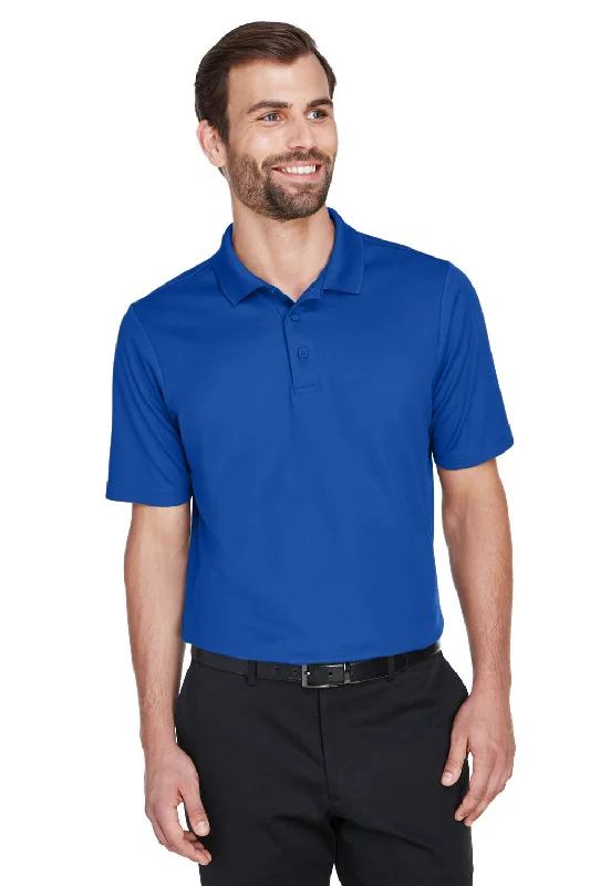 The Best Prices Devon & Jones Mens CrownLux Performance Moisture Wicking Short Sleeve Polo Shirt - True Royal Blue