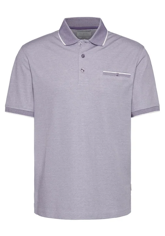 Savings Galore Bugatti Polo Short Sleeve Top, Lavender