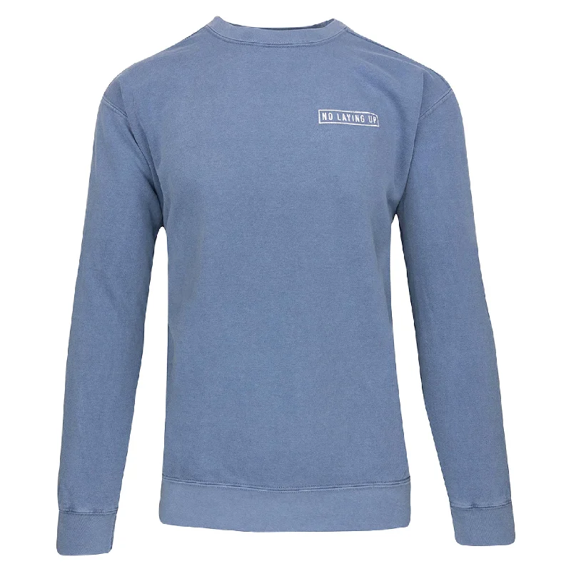 No Laying Up Minimalist Crew Neck | Blue