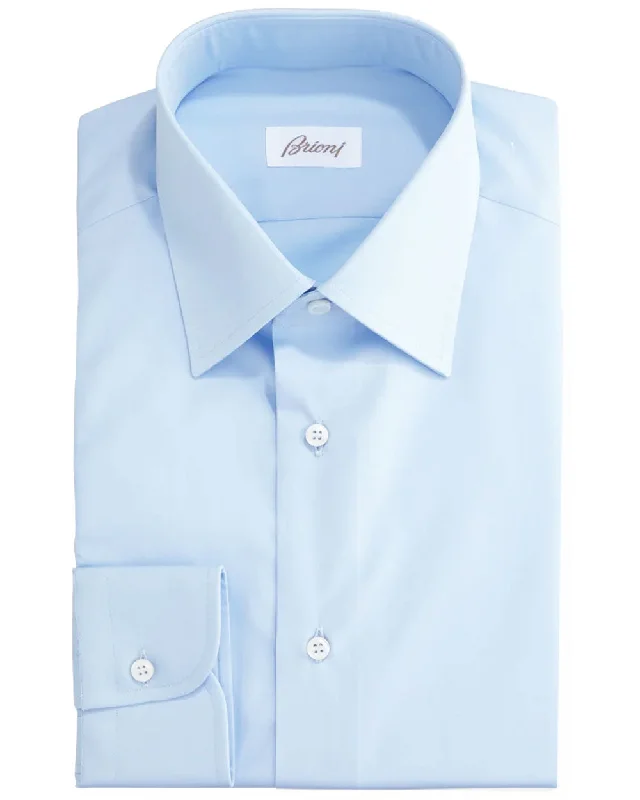 The Best Prices Sky Blue Basic Dress Shirt