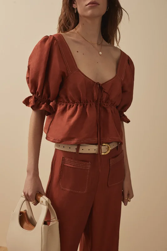Time-Sensitive The Lillian Top