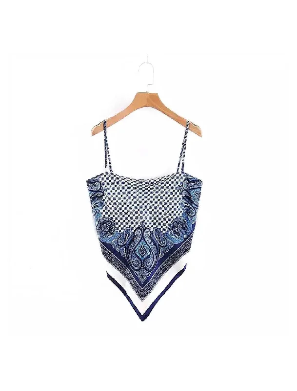 Unmissable Offer Bow Back Tie Scarf Cami Top