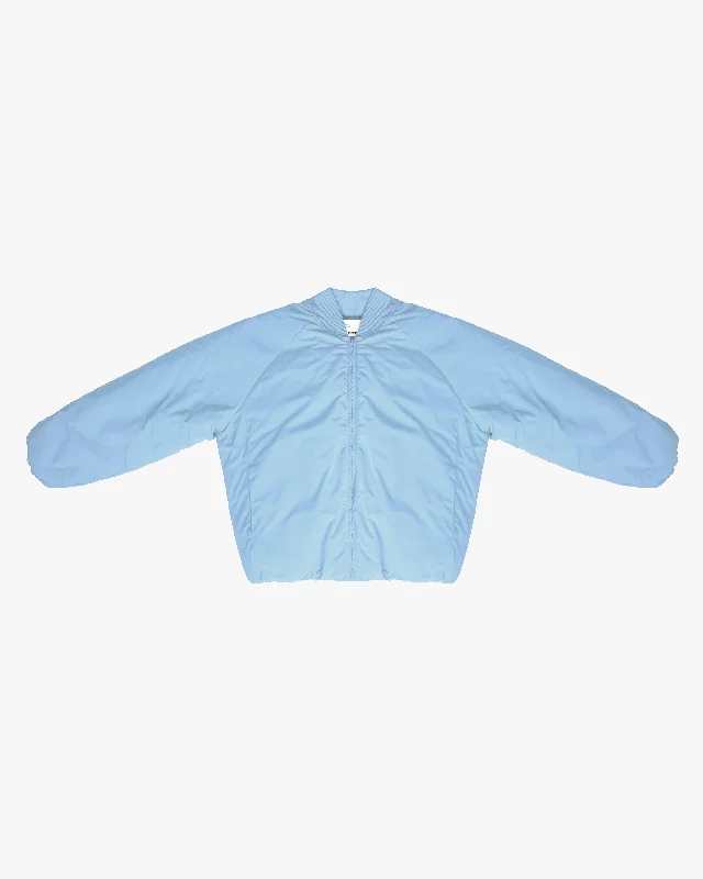 Limited Time Offer EPTM CAPITAL CROPPED BOMBER-SKY BLUE