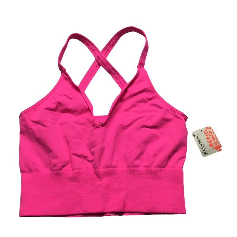 Weekend Deals That Excite Athletic Bra By Free People In Pink, Size: M