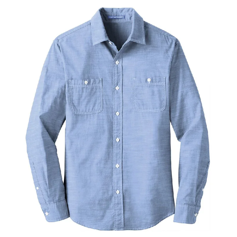 Final Offer Port Authority® Slub Chambray Shirt