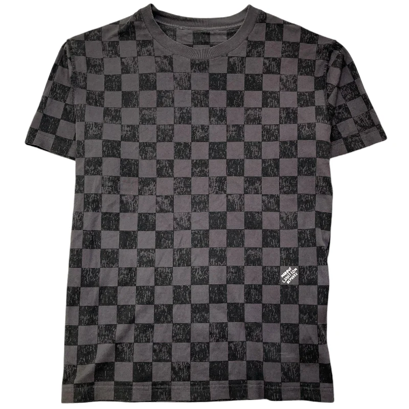 Exclusive Weekend Offers Inside Men's Damier Logo T-Shirt Charcoal Size L