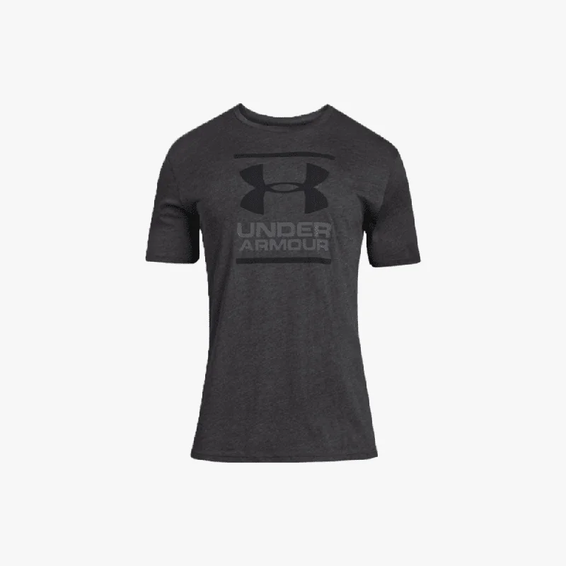 Under Armour Mens Gl Foundation Short Sleeve Tee Gray