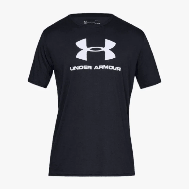 Under Armour Mens Sportstyle Logo Short Sleeve Tee Black