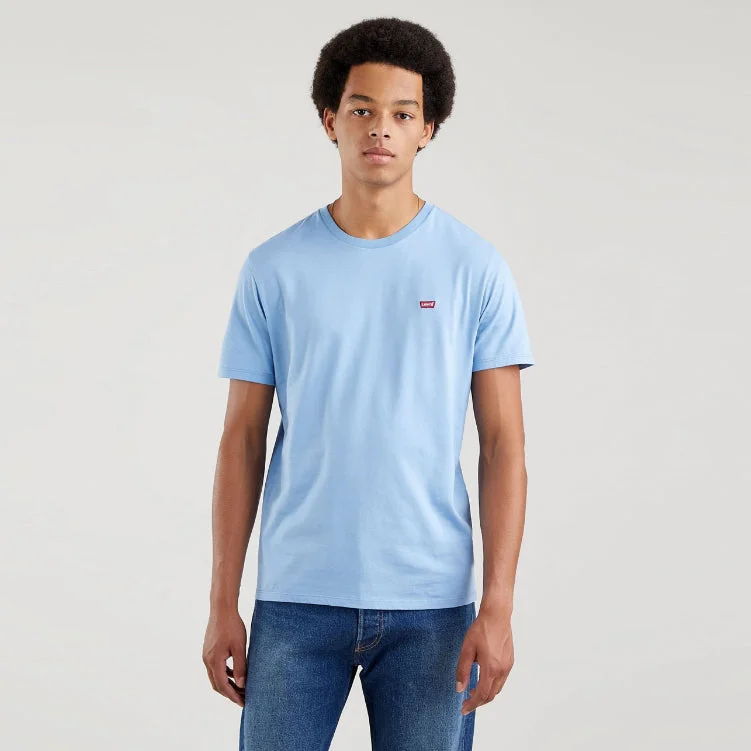 LV - Men 'Blue' Basic Cotton T-Shirt LV804