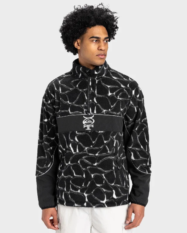 Huge Discounts Mens Mercury Half Zip Polar Fleece Top