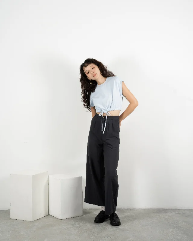 Weekend Savings Fiesta Drawstring Crop Top