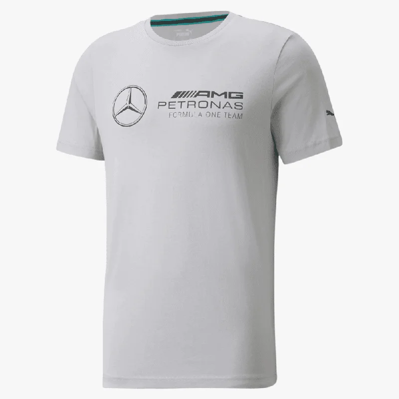 Weekend Offers That Please Puma Mens Mapf1 Logo Short Sleeve Tee Silver