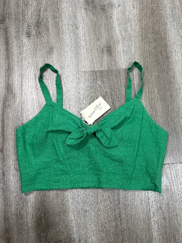Limited Supply Tank Top By Universal Thread In Green, Size: M
