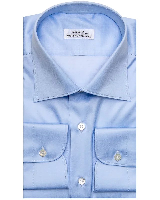 Weekend Bargains Galore Soft Blue Dress Shirt