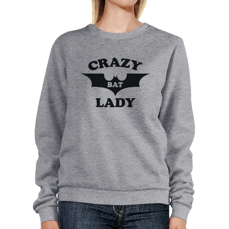 Early Access Crazy Bat Lady Grey Sweatshirt