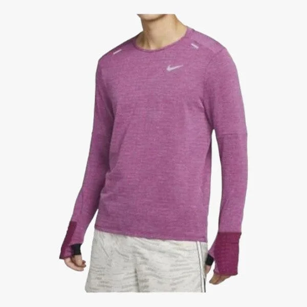 New Arrival Nike Men's Rise 365 Tech Short Sleeve Tee Red