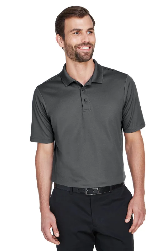Big Savings Devon & Jones Mens CrownLux Performance Moisture Wicking Short Sleeve Polo Shirt - Graphite Grey