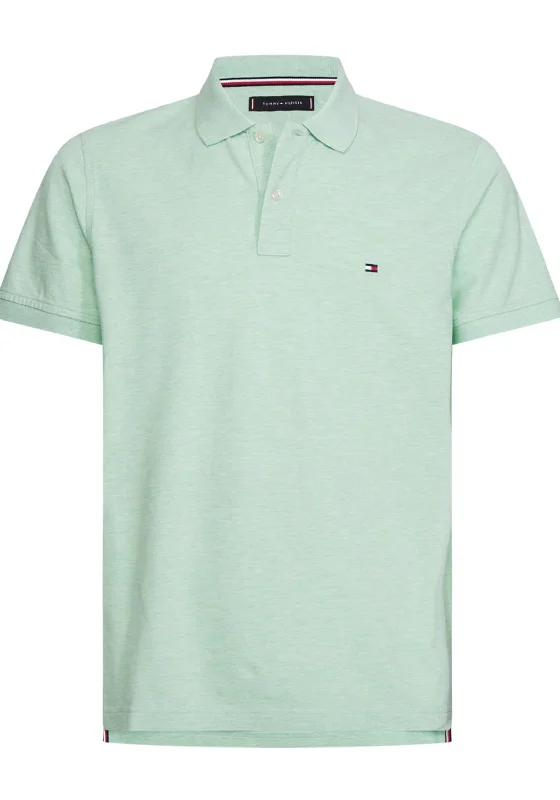 TIME-Limited Offer Tommy Hilfiger Tommy Heather Polo Shirt, Mint