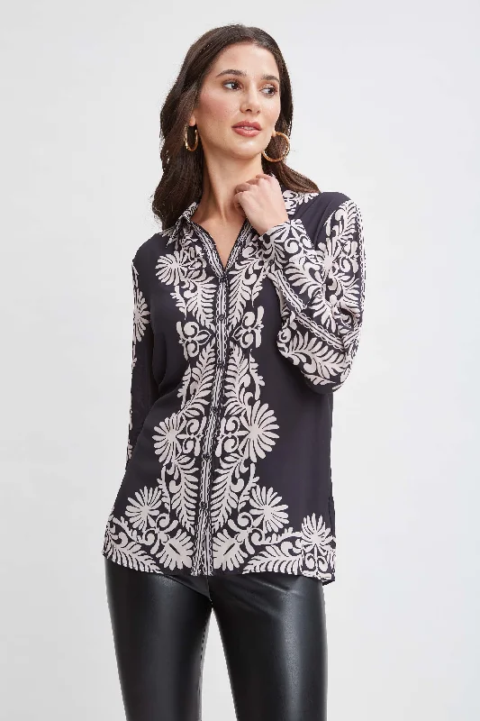 Weekend Savings Galore T-Tahari Paisley Button Down Shirt