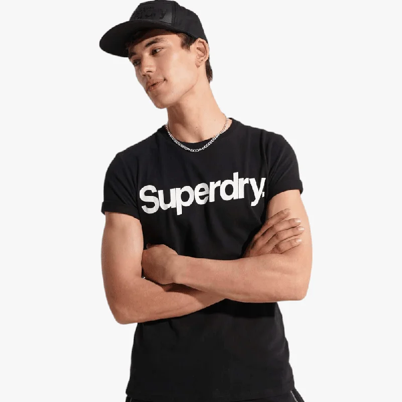 Quick Sale Superdry Mens Cl Ns Graphic Short Sleeve Tee Black