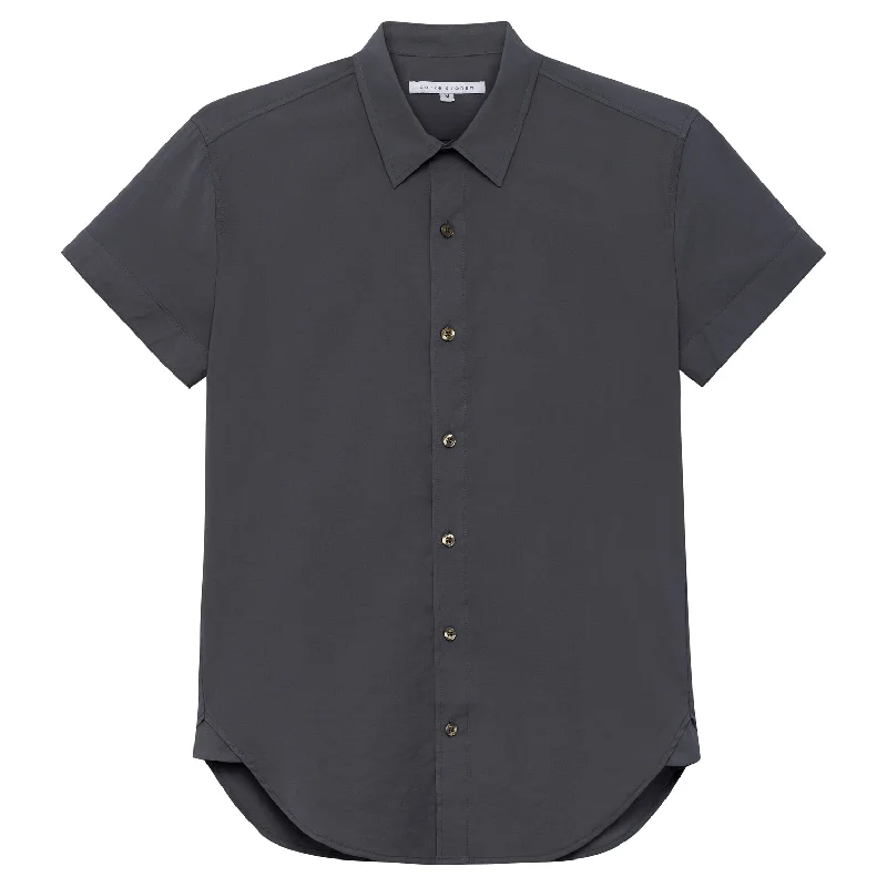 New Arrival Charcoal Stretch Rayon Bal Harbor Shirt