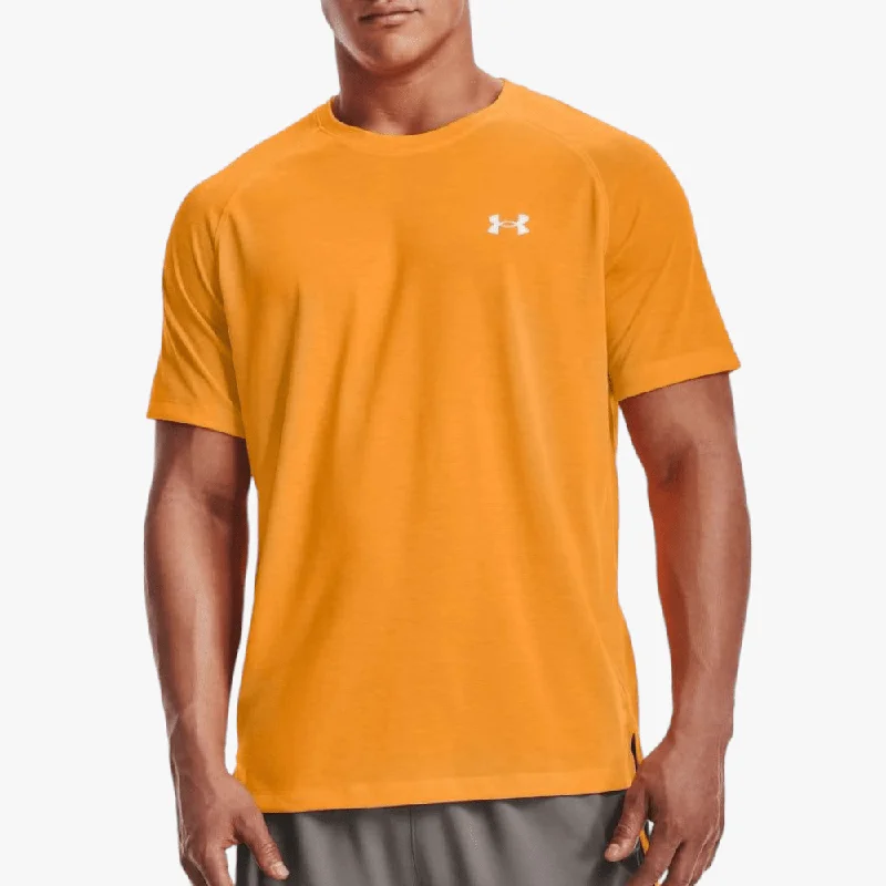Weekend Discounts to Delight Under Armour Mens Streaker Short Sleeve Tee 857 Orange Weekend Discounts to Delight Under Armour Mens Streaker Short Sleeve Tee 857 Orange
