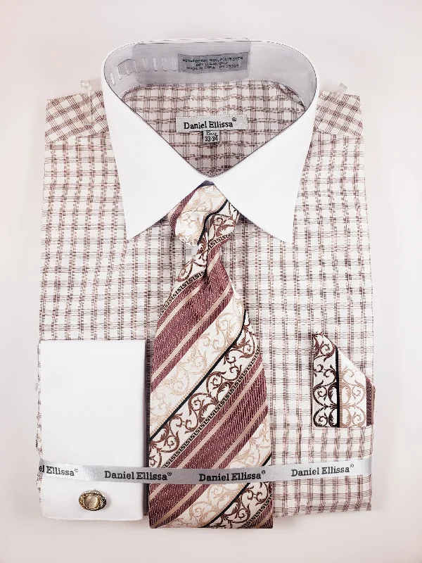 Daniel Elissa Dress shirt with matching tie set