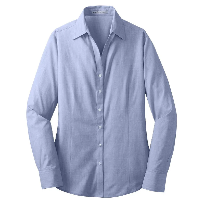 Deal of the Day Port Authority® Ladies Crosshatch Easy Care Shirt